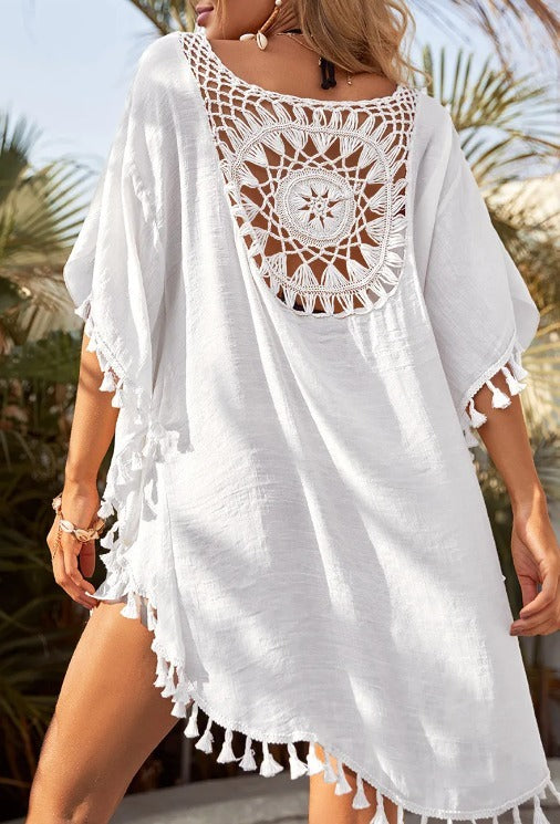 Crochet Tassel Beach Coverup Presale (OS)