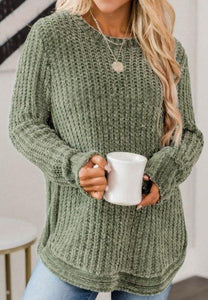 Green Knit Sweater Presale