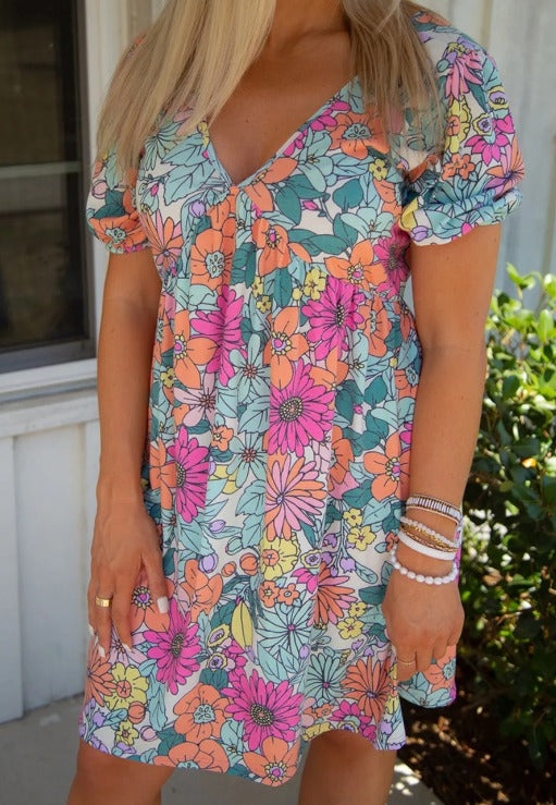 Tropical Tshirt Dress Presale